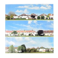 Gaugemaster N Housebacks Backscene (1372X152MM)