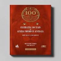 Authentic Collectables Celebrating 100 Years of General Motors in Australia Limited Edition Hardcover