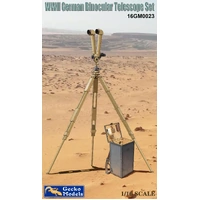 Gecko 1/16 German Binocular Telescope Set Plastic Model Kit