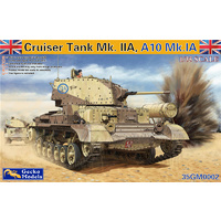 Gecko GM0002 1/35 Cruiser Tank Mk. IIA, A10 Mk. IA Plastic Model Kit