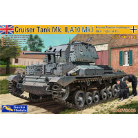 Gecko GM0005 1/35 Kreuzer Panzerkampfwagen Mk.II, 742(e),(A-10) Plastic Model Kit