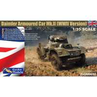 Gecko 1/35 Daimler Armored Car Mk.II(WWII Version) Plastic Model Kit