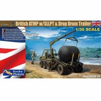 Gecko GM35018 1/35 British ATMP w/SLLPT & Drop Drum Trailer Plastic Model Kit
