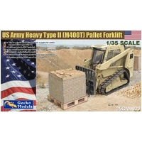 Gecko 1/35 US Army Heavy Type II (M400T) Pallet Forklifts Plastic Model Kit