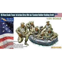 Gecko 1/35 US Navy Seals Team In Action Plastic Model Kit
