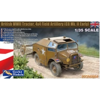 Gecko 1/35 British WWII Tractor, 4x4 Field Artillery C8 Mk. II Early