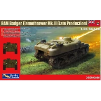 Gecko 1/35 Ram Badger Flamethrower Mk. II (Late Production) Plastic Model Kit