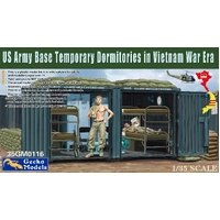 Gecko 1/35 US Army Base Temporary Dormitories For Military Personnel Plastic Model Kit