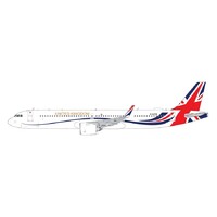 Gemini Jets 1/400 Royal Air Force A321neo "United Kingdom" Diecast Aircraft