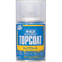 Gunze Mr. Topcoat: Semi-Gloss Spray
