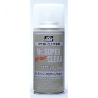 Gunze Mr. Super Clear UV Cut Flat 170mL spray
