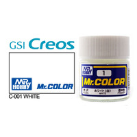 Gunze Mr Color C001 Gloss White 10mL Lacquer Paint