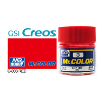 Gunze Mr Color C003 Gloss Red 10mL Lacquer Paint