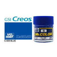 Gunze Mr Color C005 Gloss Blue 10mL Lacquer Paint