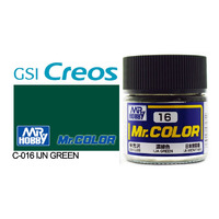 Gunze Mr Color C016 Semi Gloss IJA Green 10mL Lacquer Paint