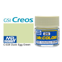Gunze Mr Color C026 Semi Gloss Duck Egg Green 10mL Lacquer Paint