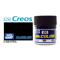Gunze Mr Color C028 Metallic Steel 10mL Lacquer Paint