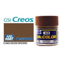 Gunze Mr Color C043 Semi Gloss Wood Brown 10mL Lacquer Paint