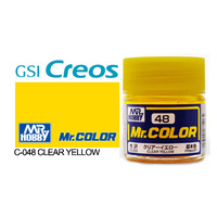 Gunze Mr Color C048 Gloss Clear Yellow 10mL Lacquer Paint