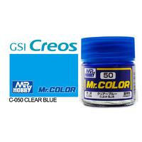 Gunze Mr Color C050 Gloss Clear Blue 10mL Lacquer Paint