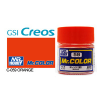 Gunze Mr Color C059 Gloss Orange  10mL Lacquer Paint