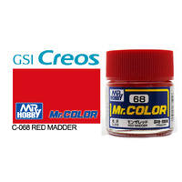 Gunze Mr Color C068 Gloss Madder Red 10mL Lacquer Paint