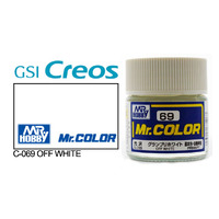 Gunze Mr Color C069 Gloss Off White 10mL Lacquer Paint