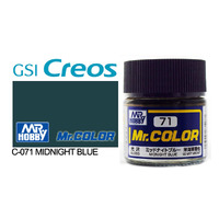 Gunze Mr Color C071 Gloss Midnight Blue 10mL Lacquer Paint