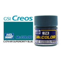 Gunze Mr Color C074 Gloss Air Superiority Blue 10mL Lacquer Paint