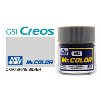 Gunze Mr Color C090 Metallic Shine Silver 10mL Lacquer Paint