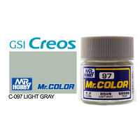 Gunze Mr Color C097 Gloss Light Grey 10mL Lacquer Paint