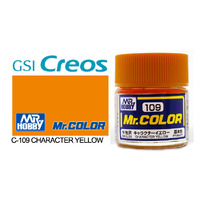 Gunze Mr Color C109 Semi Gloss Character Yellow 10mL Lacquer Paint