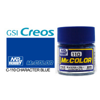 Gunze Mr Color C110 Semi Gloss Character Blue 10mL Lacquer Paint