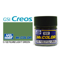 Gunze Mr Color C122 Semi Gloss RLM82 Light Green 10mL Lacquer Paint