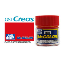 Gunze Mr Color C158 Gloss Super Italian Red 10mL Lacquer Paint