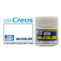 Gunze Mr Color C183 Semi Gloss Super Clear Grey Tone 10mL Lacquer Paint