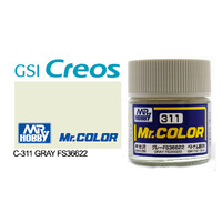 Gunze Mr Color C311 Semi Gloss Grey FS36622 10mL Lacquer Paint