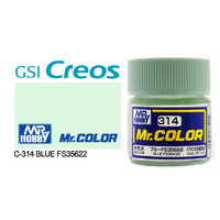 Gunze Mr Color C314 Semi Gloss Blue FS35622 10mL Lacquer Paint