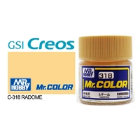 Gunze Mr Color C318 Semi Gloss Radome 10mL Lacquer Paint