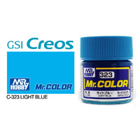 Gunze Mr Color C323 Gloss Light Blue 10mL Lacquer Paint