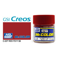 Gunze Mr Hobby C327 Gloss Red 10mL Lacquer Paint