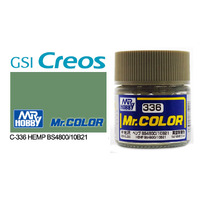 Gunze Mr Color C336 Semi Gloss Hemp BS4800/10B21  10mL Lacquer Paint