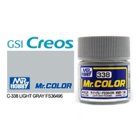 Gunze Mr Hobby C338 Semi Gloss Light Grey 10mL Lacquer Paint