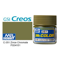 Gunze Mr Color C351 Zinc Chromate FS34151 10mL Lacquer Paint