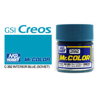 Gunze Mr Color C392 Russian Interior Blue 10mL Lacquer Paint