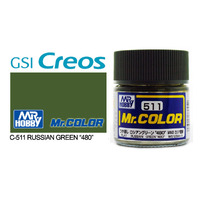 Gunze Mr Color C511 Russian Green 4BO 10mL Lacquer Paint