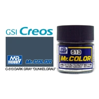 Gunze Mr Hobby C513 Dark Grey Dunkelgrau 10mL Lacquer Paint