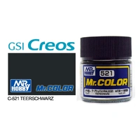 Gunze Mr Color C521 Teerschwarz 10mL Lacquer Paint