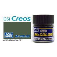 Gunze Mr Color C523 Grass Color 10mL Lacquer Paint