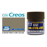 Gunze Mr Color C529 IDF Grey 2 1981 Golan 10mL Lacquer Paint